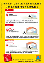 Zivilschutz - Probealarm am 3. Oktober 2009 