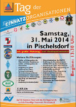 Tag der Einsatzorganisationen am 31. Mai in Pischelsdorf