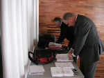 Die Kursleiter Mag. Bernhard Penz und fachlicher Leiter KIT Edwin Benko