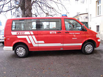 Mannschaftstransportfahrzeug mit Allradantrieb, MTF-A VW T 5 7 HCA