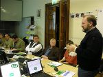 Hofrat Dr. Kurt Kalcher beim ersten Treffen der BezirkskoordinatorInnen