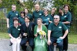 KIT-Team und Brautpaar