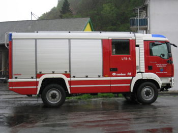 Löschfahrzeug mit Bergeausrüstung und Allradantrieb, LFB-A MAN TGM 13.280 4x4 BL