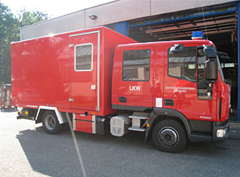 Versorgungsfahrzeug LKW Iveco 80 E 22
