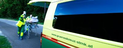 Grünes Kreuz Steiermark - Link auf die Homepage