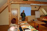 Michael Keller, Leiter des Referates Projektmanagement in der Abteilung 20 referierte über den aktuellen Stand der vorhandenen behördlichen digitalen Instrumentarien
