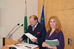Abteilungsleiter Kurt Kalcher und Gerlinde Rupp (Budgetverwaltung) von der Fachabteilung Katastrophenschutz und Landesverteidigung © FAKS Land Steiermark