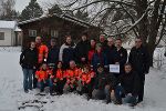 Internationale Katastrophenhilfe  - Die Teammitglieder des European Aerial Medical Evacuation Teams trotzten widrigen Witterungsbedingungen und trafen sich für ein EURAMET Teamtreffen und Training in Malacky in der Slowakei © Johanniter-Unfall-Hilfe e.V. International Projects and Cooperation