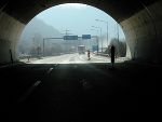Kleinbus-Brand im Gleinalmtunnel 