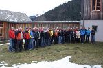 Die TeilnehmerInnen des Lawinenkommissionskurses II in der Eisenerzer Ramsau © FAKS Die TeilnehmerInnen des Lawinenkommissionskurses II in der Eisenerzer Ramsau