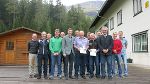 Mitglieder der Lawinenkommission und Bergrettung Veitsch mit den Geehrten
