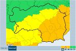 ZAMG Wetterwarnung für die Steiermark © ZAMG