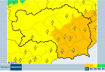 Warnung Steiermark © ZAMG