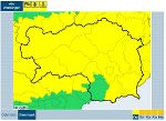 ZAMG Schneewarnung für die Steiermark © ZAMG