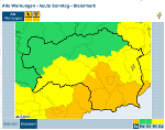 ZAMG Unwetterwarnung