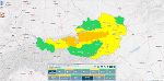 Aktuelle Wetterwarnung der ZAMG