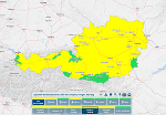 Die gesamte Steiermark ist vom stürmischen Wind betroffen.