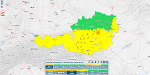 In den Nachmittagsstunden werden die Gewitter in der Obersteiermark häufiger und breiten sich bis zum Abend voraussichtlich auch in den Südosten der Steiermark aus. Dabei besteht örtlich die Gefahr von Starkregen, Sturmböen und Hagel.