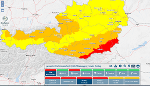 Höchste Warnstufe Rot! Laut Geosphere Austria sind in der Nacht weitere intensive Niederschläge zu erwarten!