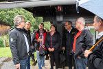 LH Drexler und LH-Stv. Lang begutachten gemeinsam mit Bezirkshauptfrau Doris Bund und Bürgermeister Andreas Thürschweller Schäden in Eibiswald © Land Steiermark; bei Quellenangabe honorarfrei LH Drexler und LH-Stv. Lang begutachten gemeinsam mit Bezirkshauptfrau Doris Bund und Bürgermeister Andreas Thürschweller Schäden in Eibiswald