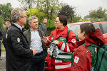 LH Drexler in Gosdorf im Gespräch mit Vertreterinnen des Kriseninterventionsteams des Roten Kreuzes